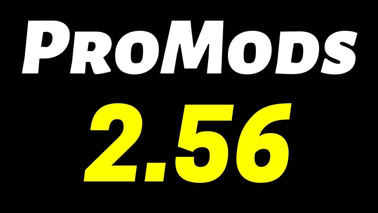 Save Game (Profile) for ProMods 2.56 ETS2 1.41